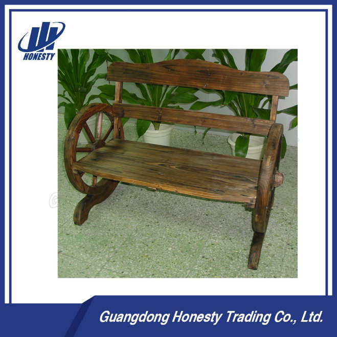 D08 Outdoor Wood Garden Bench, Patio Bench