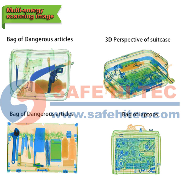 SA6550B X-ray Screening Detector High Penetration Baggage Inspection Security Machine (SAFE HI-TEC)