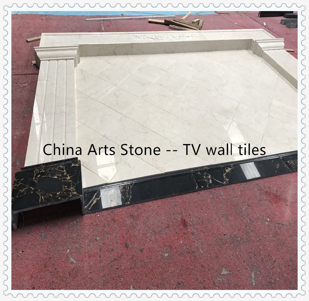 China/ Italy Black Marble Slab for Tile and Column
