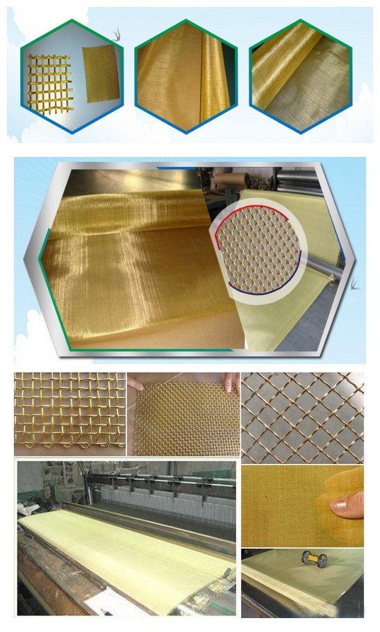 China Brass Wire Screen Mesh Water Filter Mesh