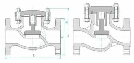 Lift/Piston Check Valve (GAH41H)