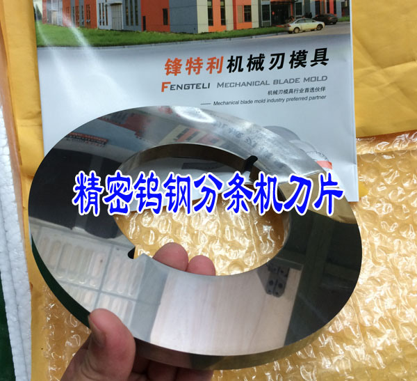 Carbide Blade for Cutting Metallurgical Steel Slitting (56466)