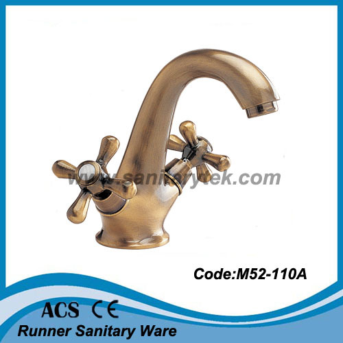 Double Handle Basin Mixer (M52-110)