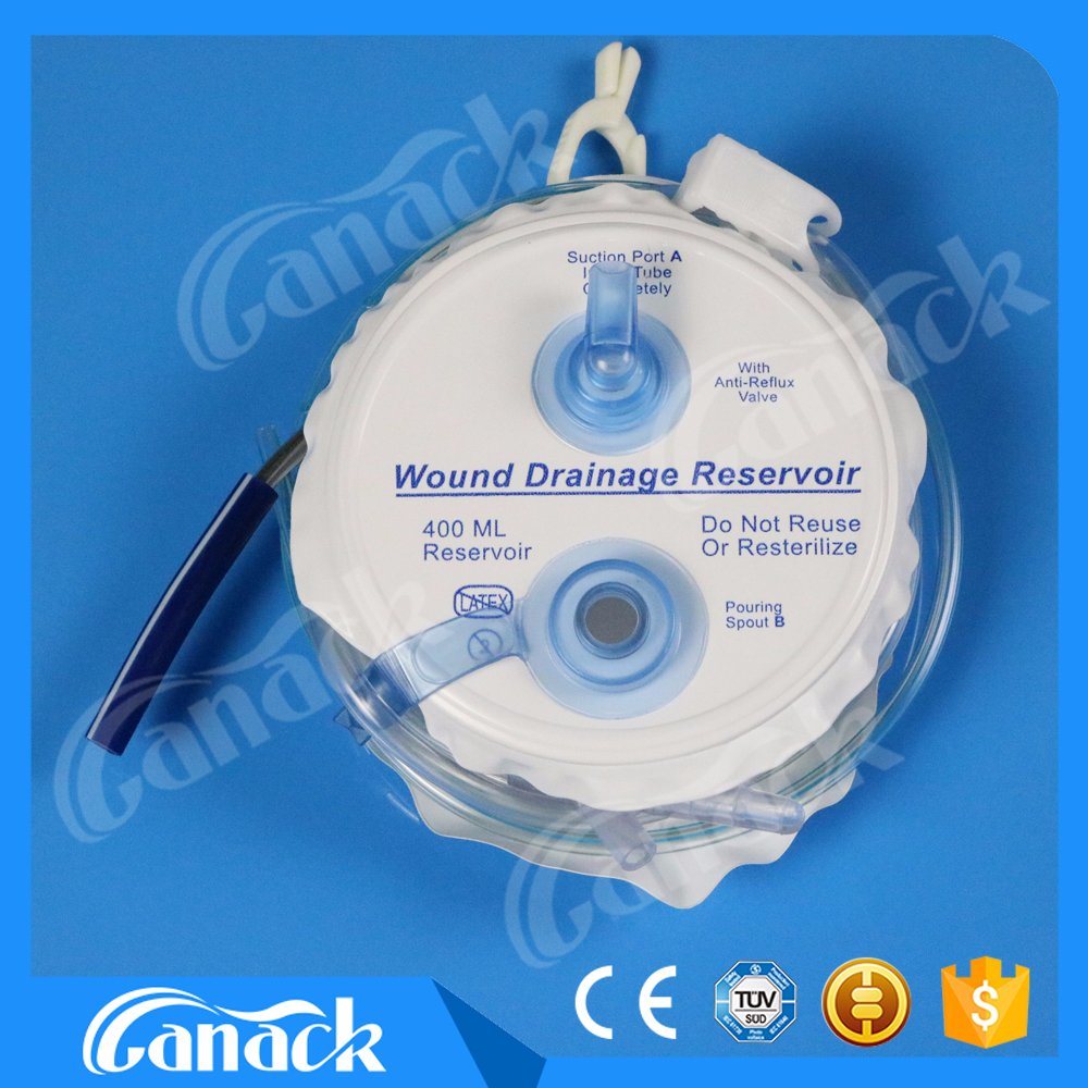 PVC Evacuator Closed Wound Drainage System (Spring)