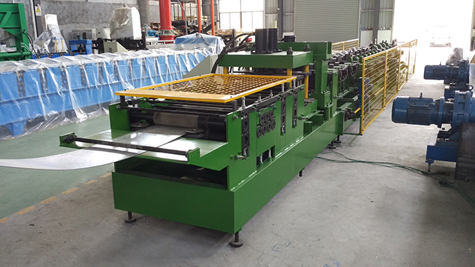 Roll Forming Machines C Z Purlin Exchangeable Type Forming Line