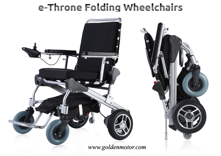 E-Throne Light Weight Folding Portable Power Electric E Wheelchair