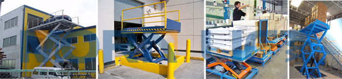 Morn Cargo Stationary Scissor Lift Table with Ce Cetification