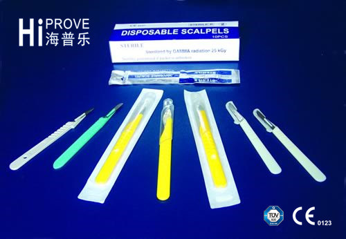 Medical Stainless Steel Sterile Surgical Blade with CE&ISO