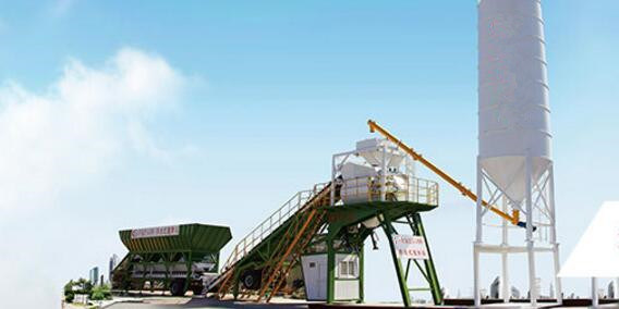 75m3/H Separate Electric Mobile Cement Batching Plant for Sale