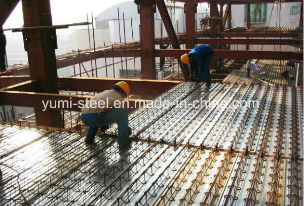 Corrugated Steel Bar Truss Decking Sheets for Highrise Structure