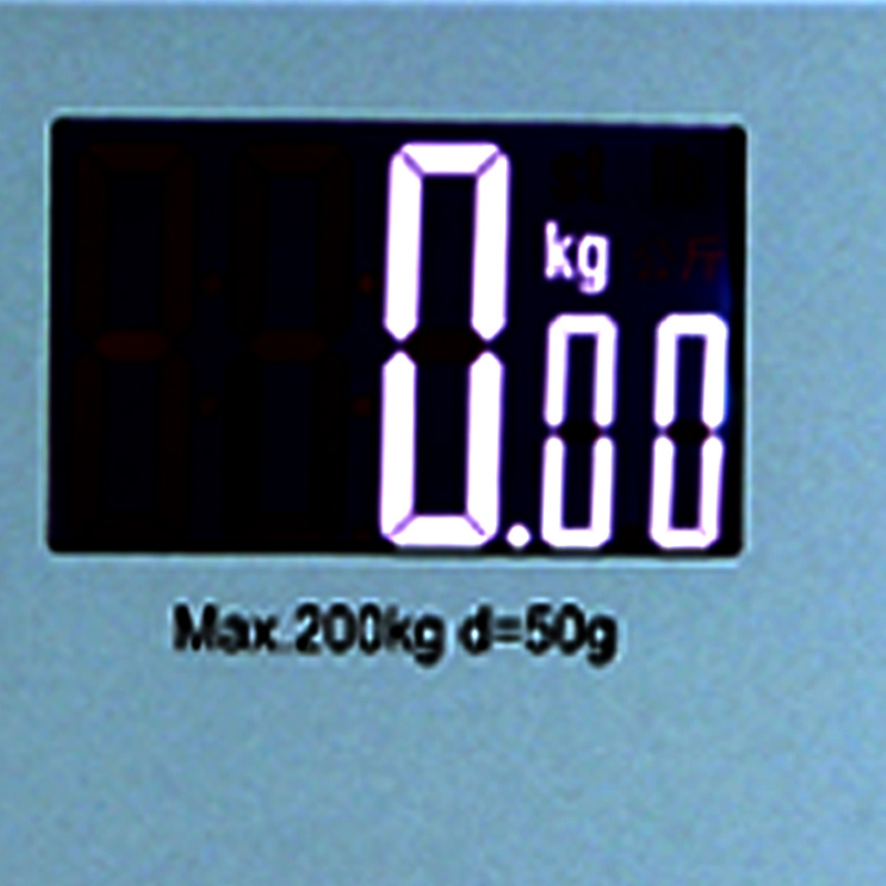 200kg Large Screen (88X55mm) Glass Electronic Hotel Room Personal Body Scale