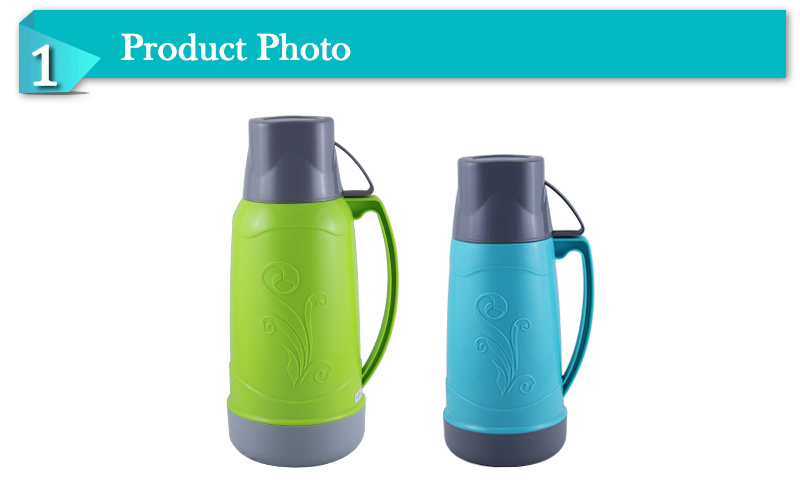 Plastic Body Glass Inner Thermos Children Vacuum Cup Flask (FGAA)