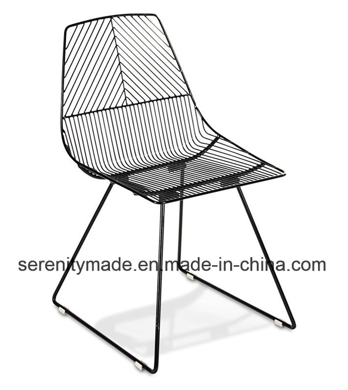 Wholesale Modern Metal Wire Chair Outdoor Restaurant Stacking Chair