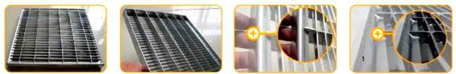 Galvanized Steel Grating for Mezzanine Floor