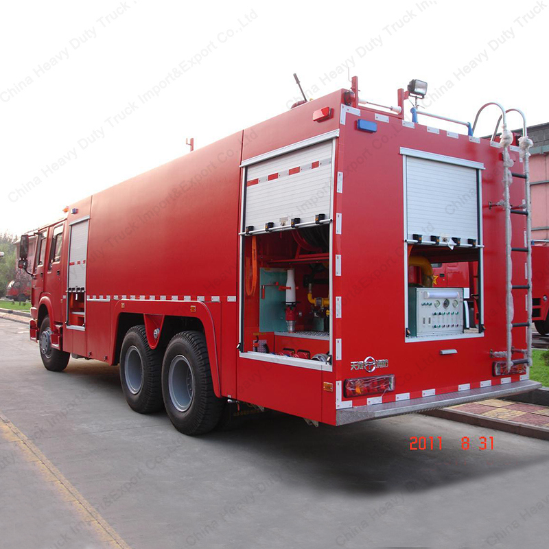 ISO9000 CCC Professional Supply Fire Fighting Truck with 10m3 Water