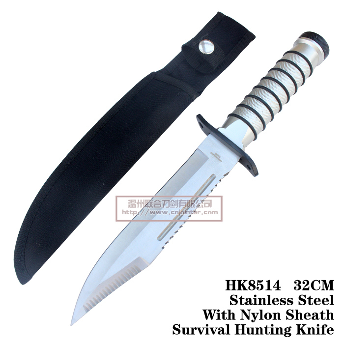 Fixed Blade Hunting Knives Survival Tool Camping Tools 32cm