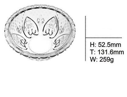 OEM Heat Resistant Old Fashion Glass Bowl Glassware Sdy-F00352