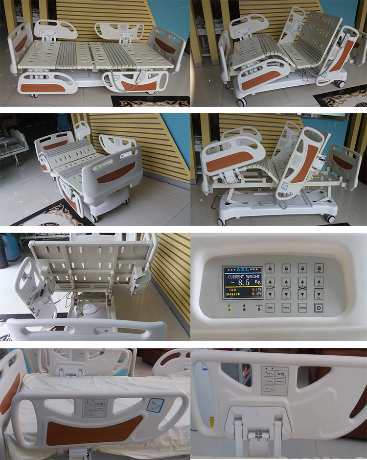 Nursing Equipment China Manufacturer Cheap ICU Multifunction Hospital Bed