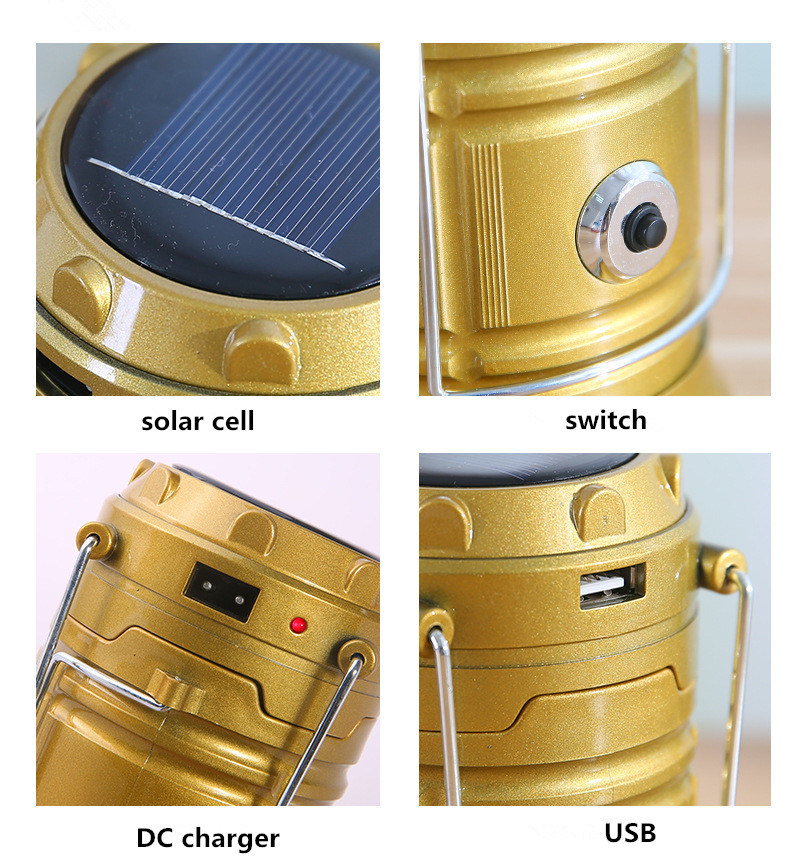 Factory Direct Sale LED Solar Light Solar Camping Lantern&Camping Lamp