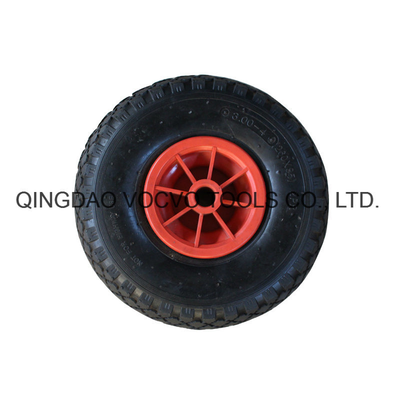 3.00-4 Pneumatic Rubber Wheels for Trolley