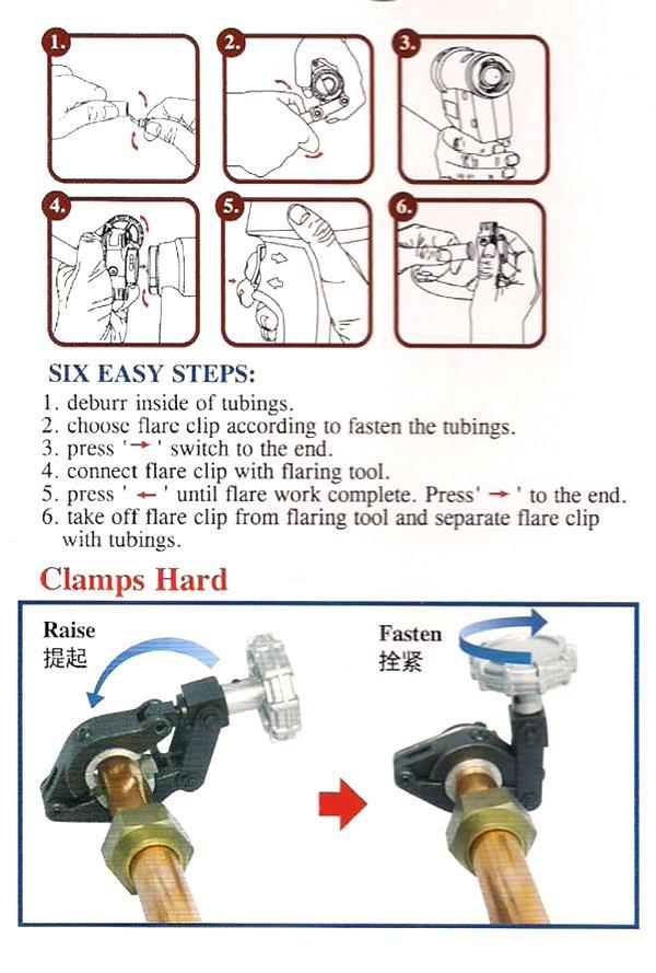 Flaring Tool CT-E800 1/4'~3/4