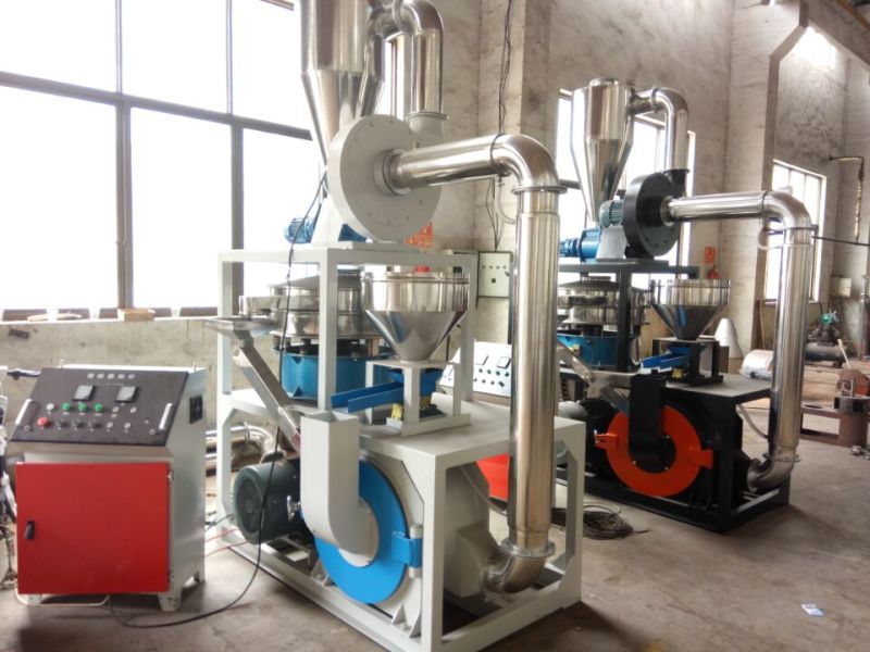 PVC PE PP EVA Plastic Crusher Grinding Milling Pulverizer Machine