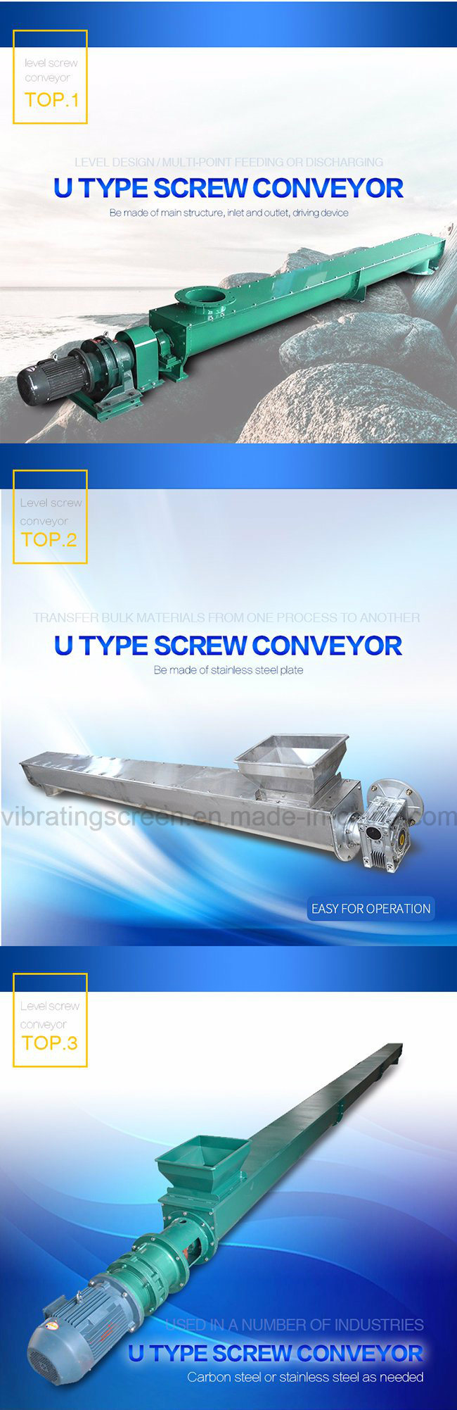 Trustworthy Manufacturer Supply Screw Feeder Equipment