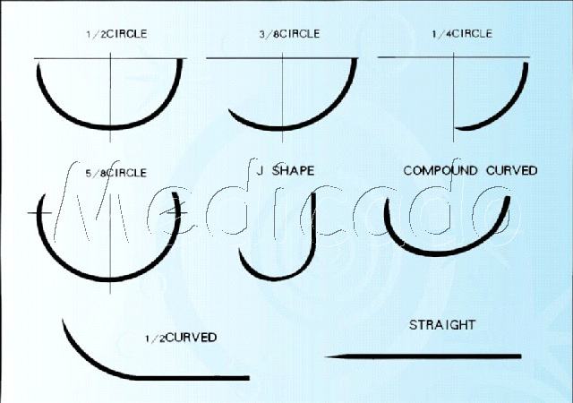 Disposable 75cm Surgical Sterile Suture with High Quality (QDMH-2003)