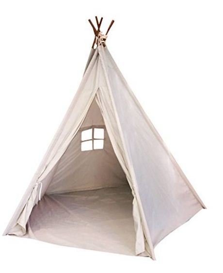 Indian Children Teepee Wooden Tent with 100% Cotton