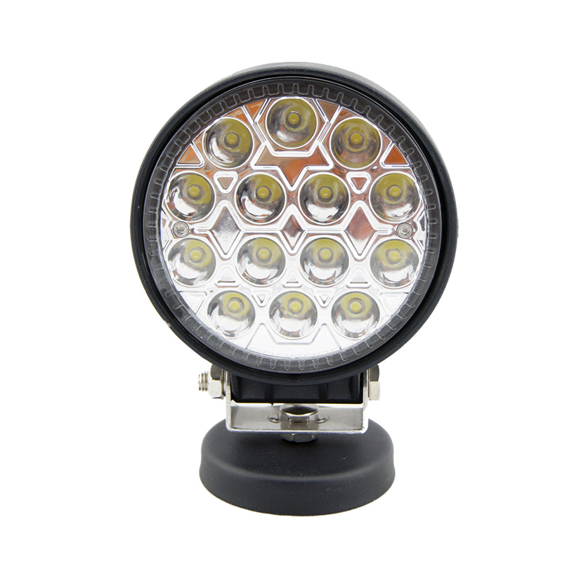 42W Reflector Car LED Bulb Offroad Work Light LED Spotlight
