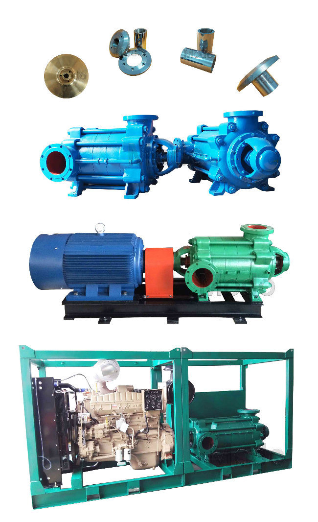 High Head Horizontal Multistage Centrifugal Water Pump