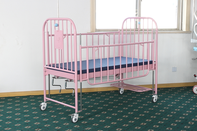 2-Crank Stainless Steel Children Bed (THR-CB15)