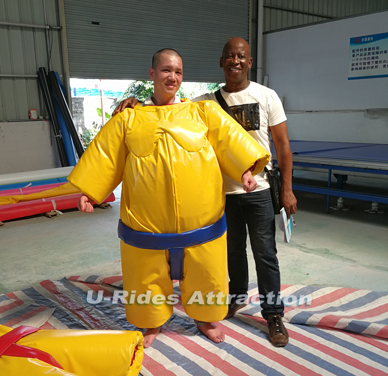 PVC wrestling inflatable sumo suits for competition