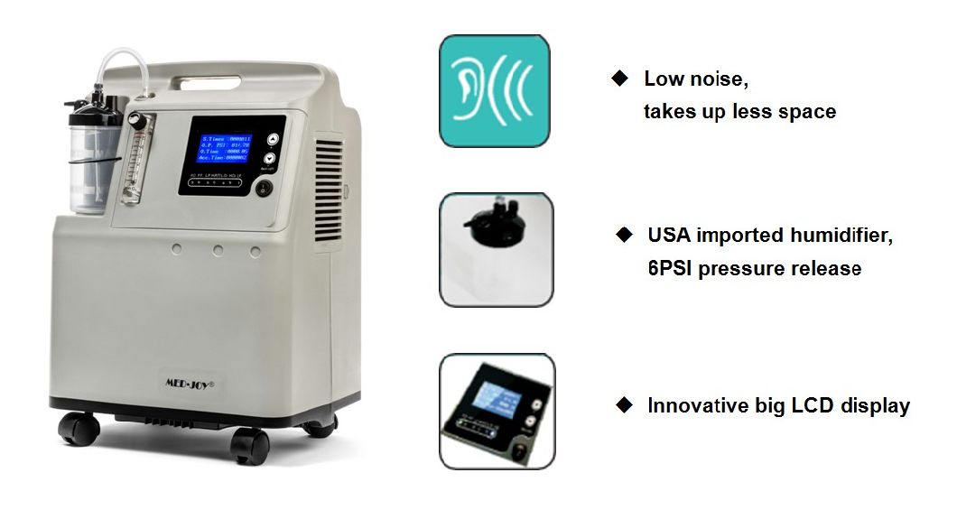 Low Noise Houme Use 5L Oxygen Concentrator