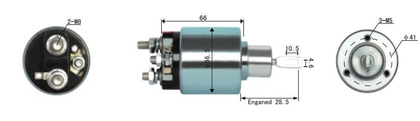 Good Quality Good Price Solenoid Valve 12V Starter Solenoid Switch