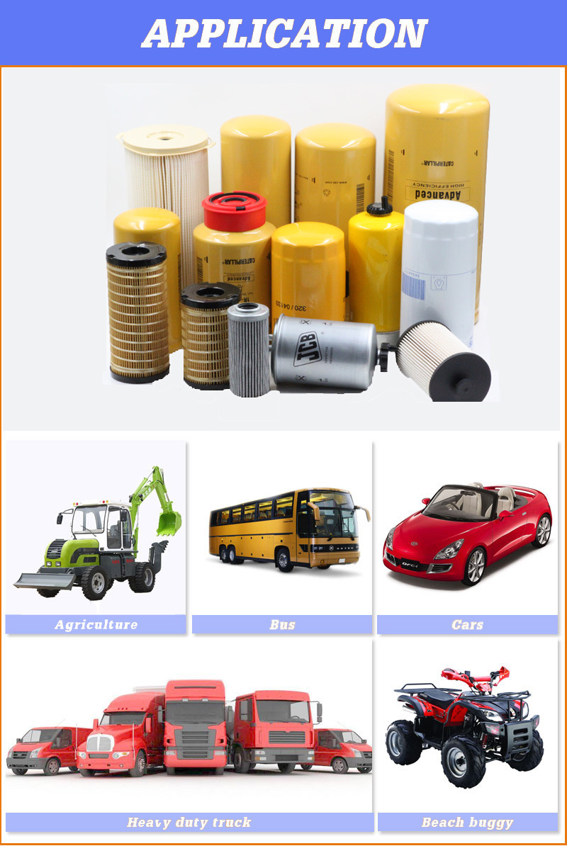 Oil Filter Filters, for Construction Machinery, Filters for Auto, Auto Parts, Hydraulic Oil Filter