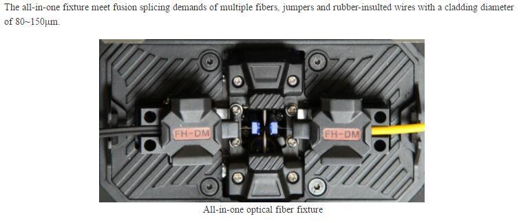 AV6481 Optical Fiber Fusion Splicer Six Motor FTTH Project for Chinese Army