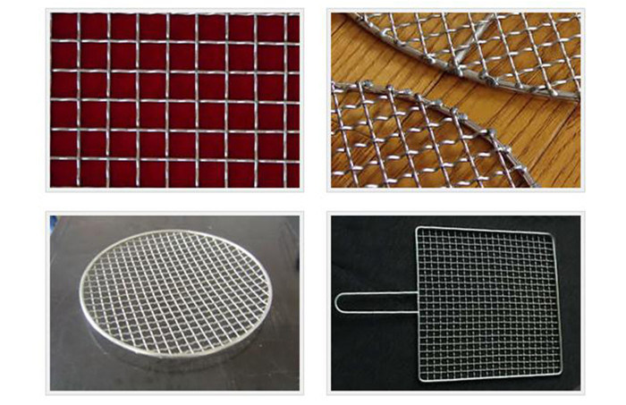 Factory Direct Sale High Quality Barbecue Crimped Wire Mesh