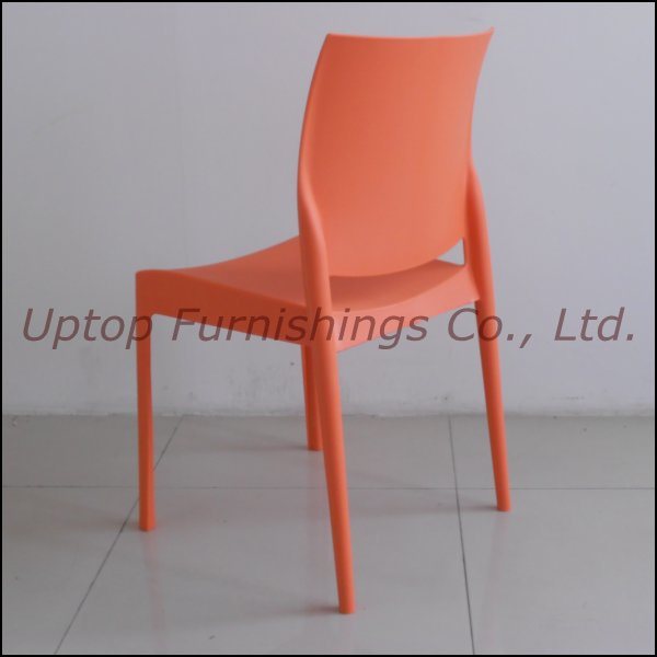 White Stacking Plastic Cafe Resin Chair for Wholesale (SP-UC043)