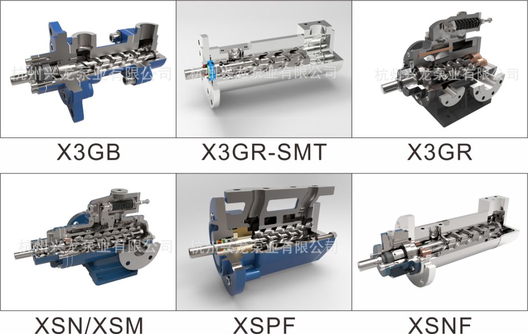 Marine 3GB Series Motor Driven Three Screw Oil Pump