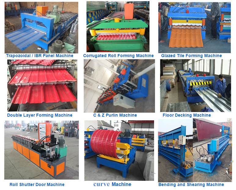 Metal Decking Floor Sheet Roll Forming Machine