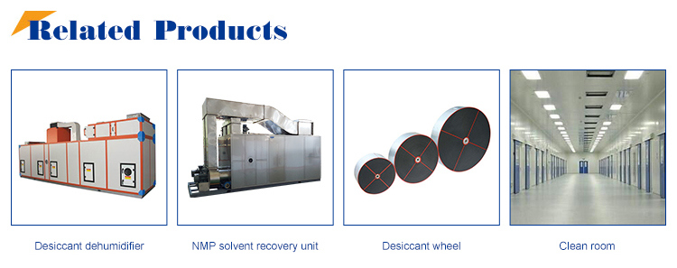 Small Desiccant Wheel Industrial Dehumidifier