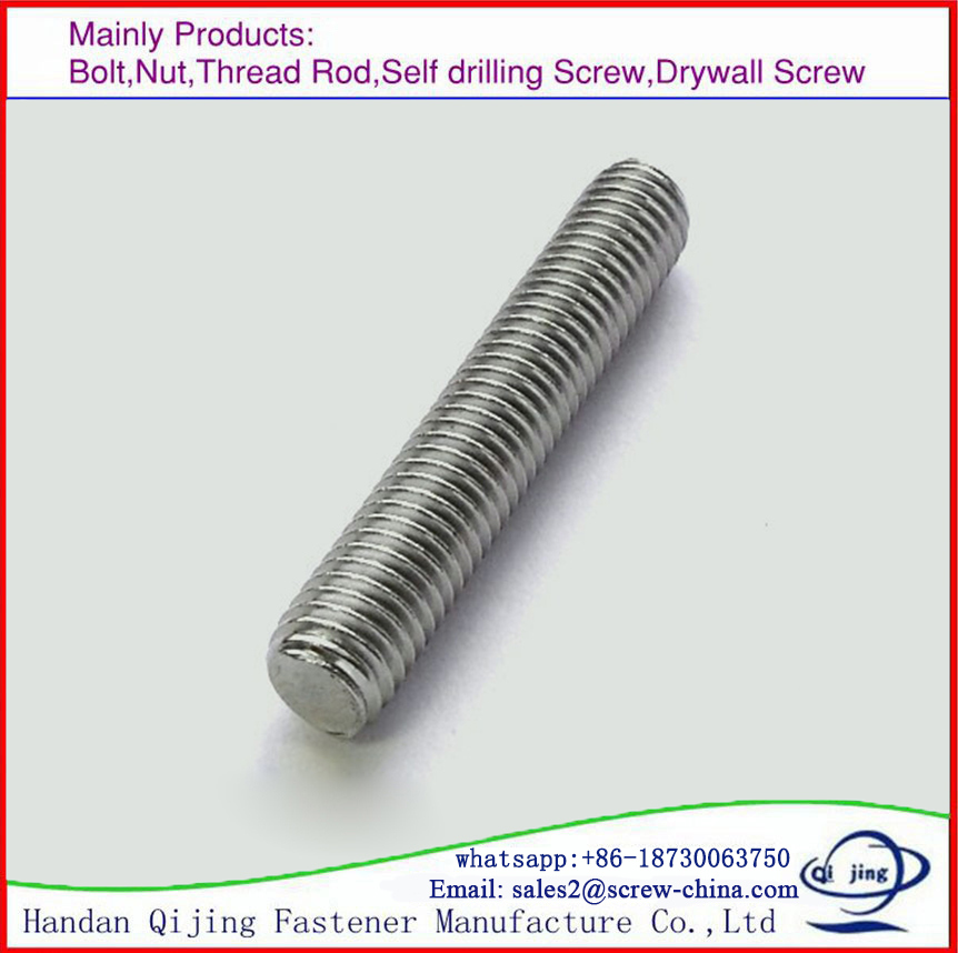 DIN975 Thread Rods, Zinc Plated, Carbon Steel