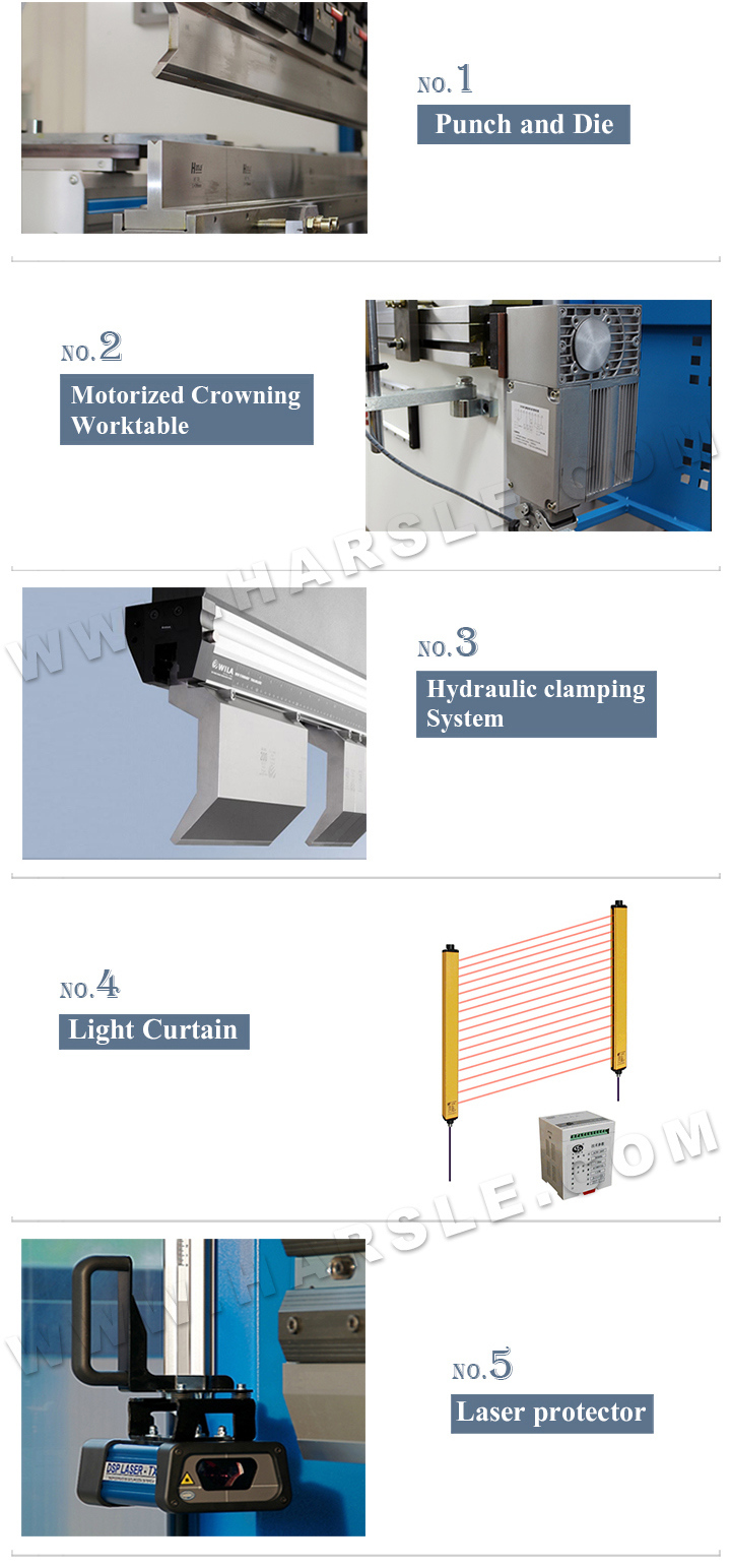 CNC Press Brakes Metal Steel Stainless Plate Sheet Bending Machine