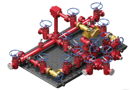 API 16c Choke Manifold Used in Oil Field