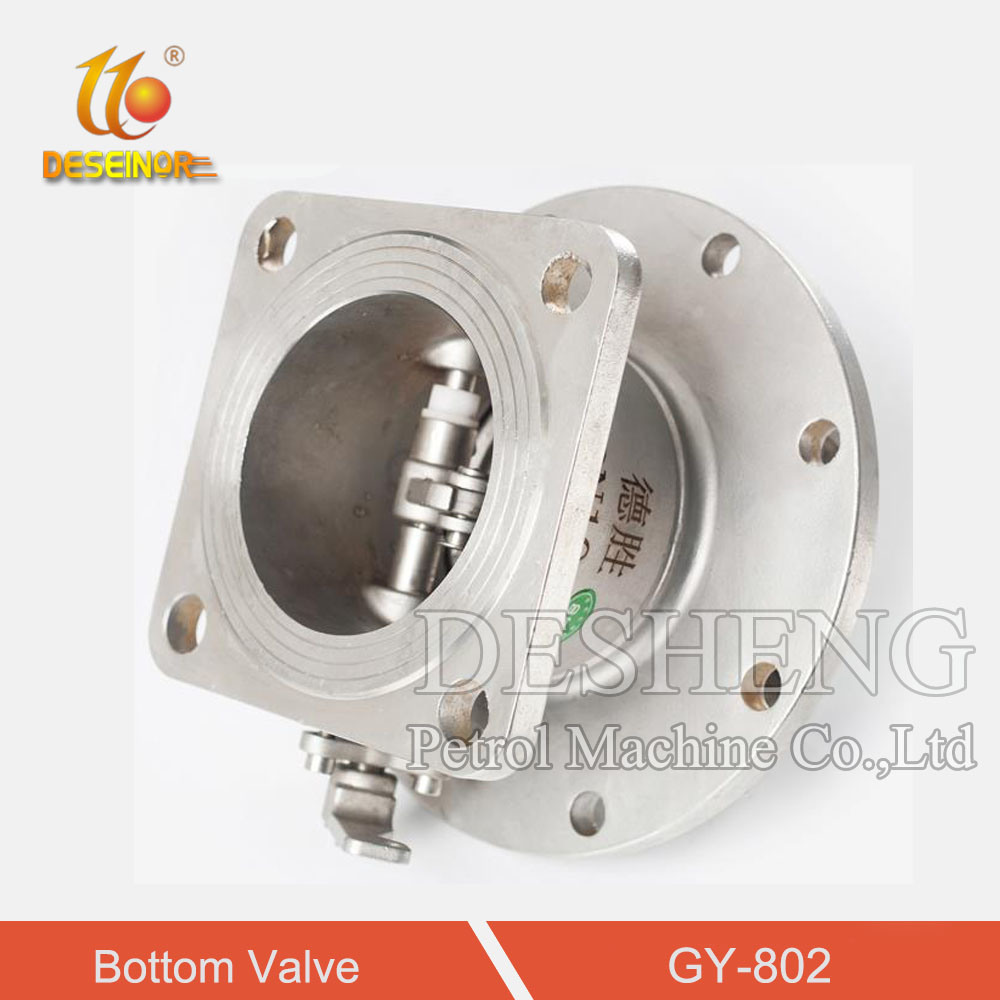 Tank Truck 3inch Mechanical Stainless Steel Bottom Valve