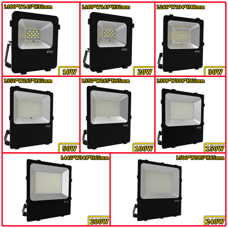Aluminum Die Cast Water Proof 240W LED Flood Light Bulb with 3 Years Warranty