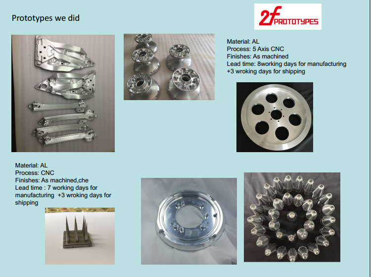 CNC Aluminium Prototypes, CNC Plastic Rapid Prototype, Anodized Aluminum Spare Parts