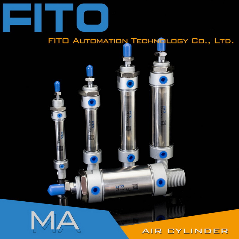 Ma Series Stainless Steel ISO 100% Tested Mini Pneumatic Cylinder