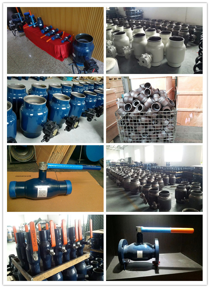 GOST All Welded Long Stem Ball Valve for Underground Installation